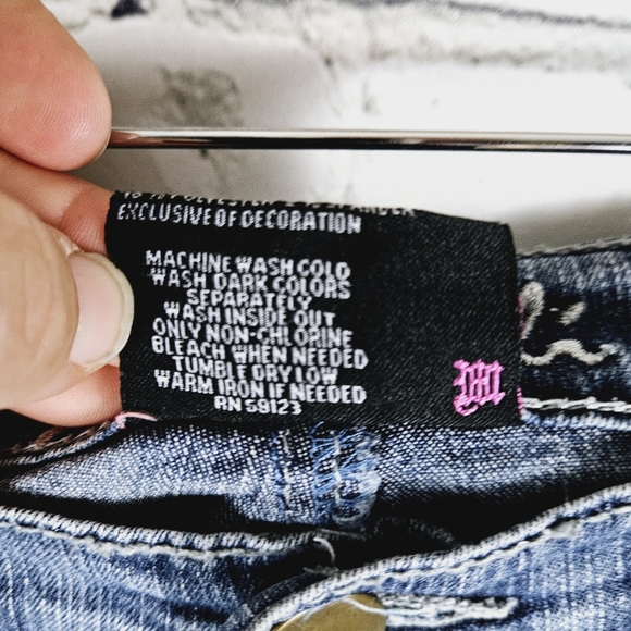 MAKAVELI | denim bermuda jean shorts - Picture 7 of 7